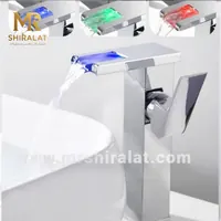 شیر روشویی LED مدل Lux Temp برند فلورا - تصویر 2