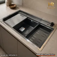 سینک باکسی (دوپله) 90سانتیمتر هوادیاو (HuaDiao) - تصویر 1